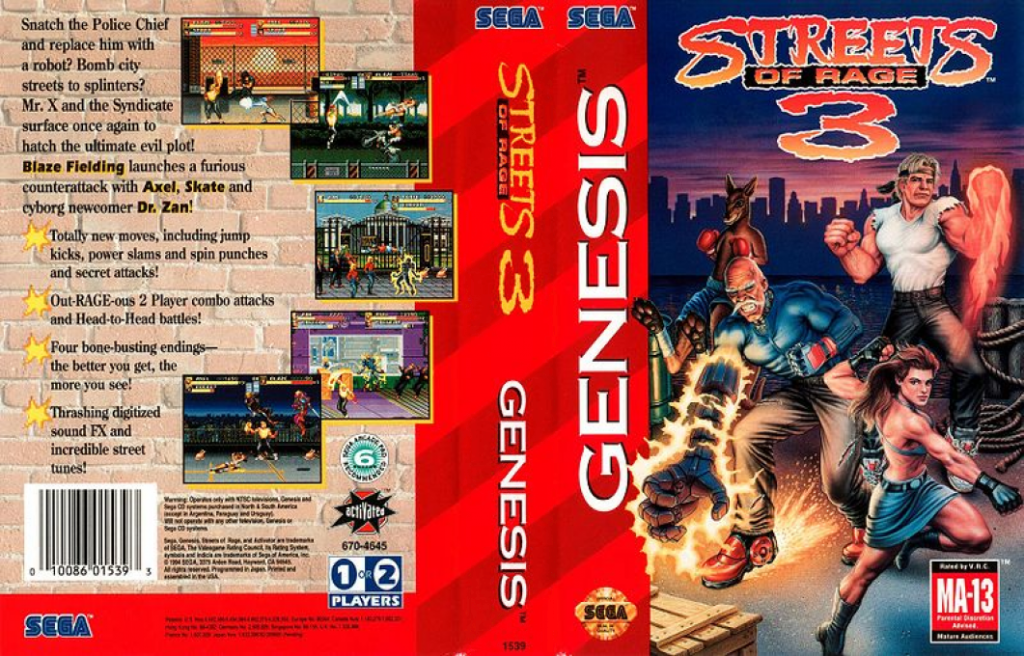 Streets of Rage 3